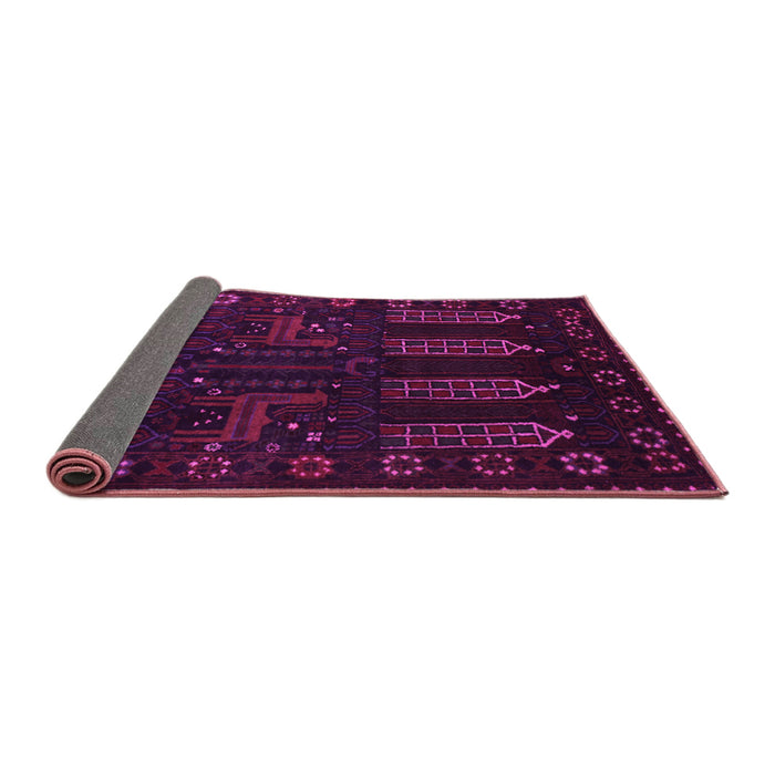 Sideview of Persian Pink Traditional Rug, tr2480pnk