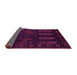 Sideview of Persian Pink Traditional Rug, tr2480pnk