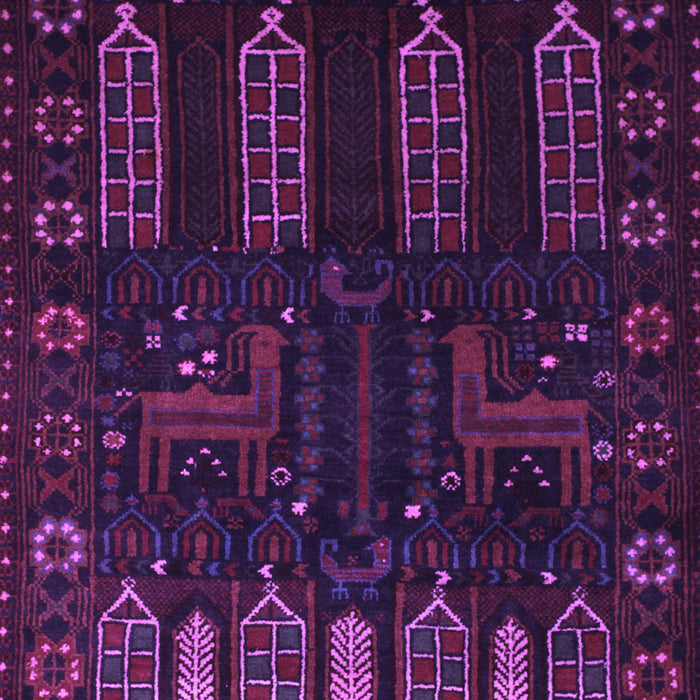 Persian Purple Traditional Rug, tr2480pur