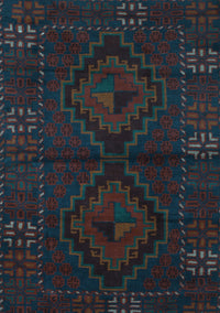 Persian Light Blue Traditional Rug, tr2481lblu