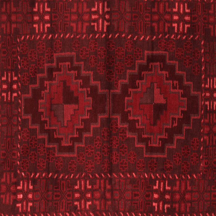 Machine Washable Persian Red Traditional Rug, wshtr2481red