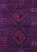 Machine Washable Persian Purple Traditional Area Rugs, wshtr2481pur