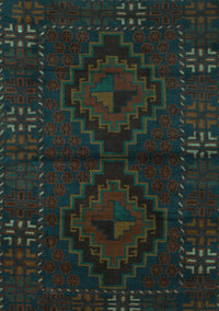 Persian Turquoise Traditional Rug, tr2481turq