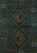 Persian Turquoise Traditional Rug, tr2481turq