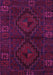 Machine Washable Persian Pink Traditional Rug, wshtr2481pnk