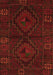 Persian Orange Traditional Rug, tr2481org