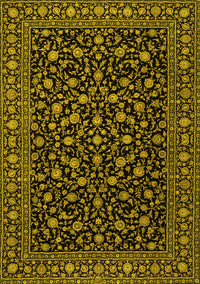 Persian Yellow Traditional Rug, tr2482yw