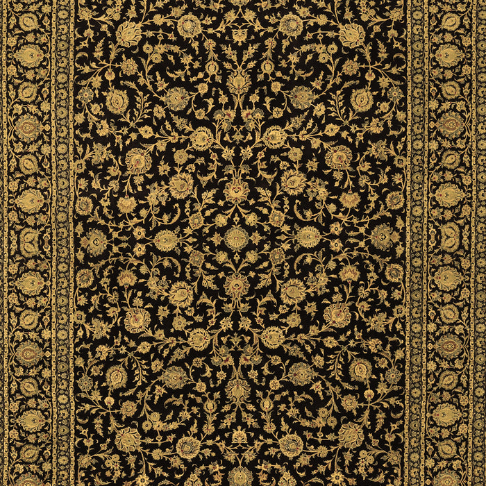 Machine Washable Persian Brown Traditional Rug, wshtr2482brn