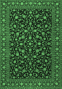 Persian Emerald Green Traditional Rug, tr2482emgrn