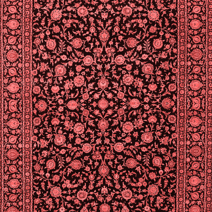 Machine Washable Persian Red Traditional Rug, wshtr2482red