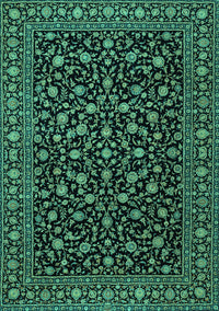 Persian Turquoise Traditional Rug, tr2482turq