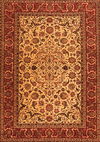 Persian Orange Traditional Rug, tr2483org