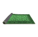 Sideview of Persian Emerald Green Traditional Rug, tr2483emgrn