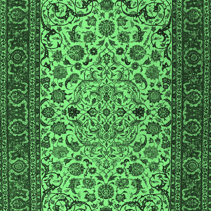 Persian Emerald Green Traditional Rug, tr2483emgrn