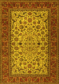 Persian Yellow Traditional Rug, tr2483yw