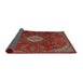 Sideview of Traditional Red Persian Rug, tr2484