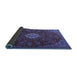 Sideview of Persian Blue Traditional Rug, tr2484blu