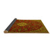 Sideview of Persian Yellow Traditional Rug, tr2484yw