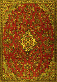 Persian Yellow Traditional Rug, tr2484yw