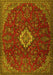 Persian Yellow Traditional Rug, tr2484yw