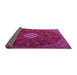 Sideview of Persian Pink Traditional Rug, tr2484pnk
