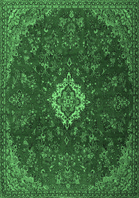 Persian Emerald Green Traditional Rug, tr2484emgrn