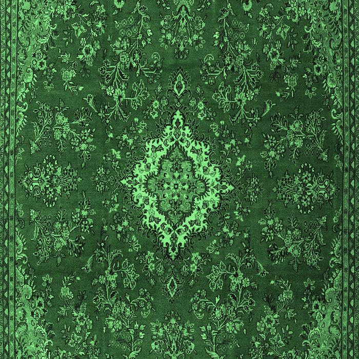Persian Emerald Green Traditional Rug, tr2484emgrn