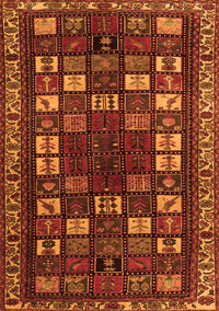 Persian Orange Traditional Rug, tr2485org