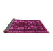 Sideview of Persian Pink Traditional Rug, tr2485pnk