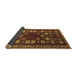 Sideview of Persian Brown Traditional Rug, tr2485brn