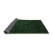 Sideview of Persian Emerald Green Traditional Rug, tr2486emgrn