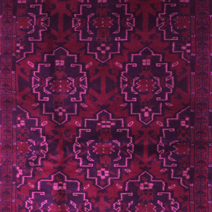 Machine Washable Persian Pink Traditional Rug, wshtr2486pnk
