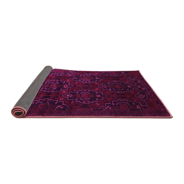 Sideview of Persian Pink Traditional Rug, tr2486pnk
