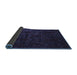 Sideview of Persian Blue Traditional Rug, tr2486blu