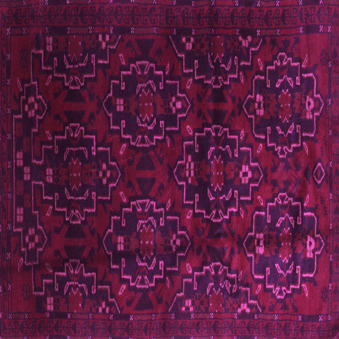 Square Persian Pink Traditional Rug, tr2486pnk