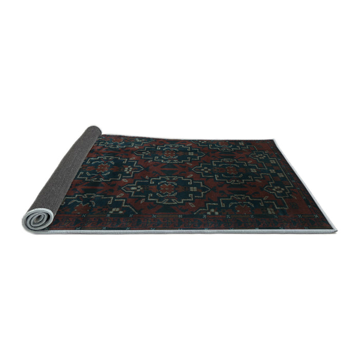 Sideview of Persian Light Blue Traditional Rug, tr2486lblu