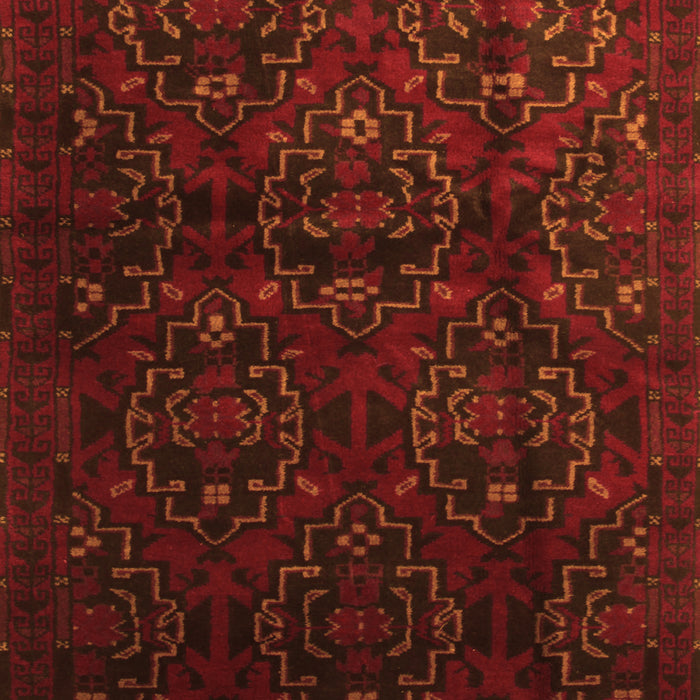 Serging Thickness of Machine Washable Persian Orange Traditional Area Rugs, wshtr2486org