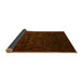 Sideview of Persian Yellow Traditional Rug, tr2486yw