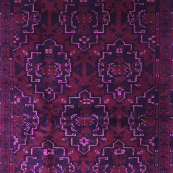 Machine Washable Persian Purple Traditional Area Rugs, wshtr2486pur