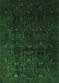 Persian Emerald Green Traditional Rug, tr2486emgrn