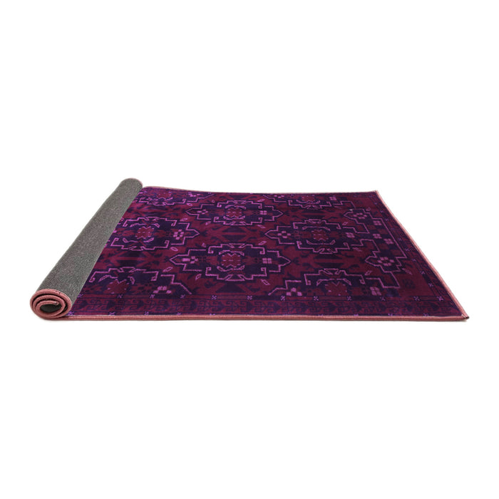 Sideview of Persian Purple Traditional Rug, tr2486pur
