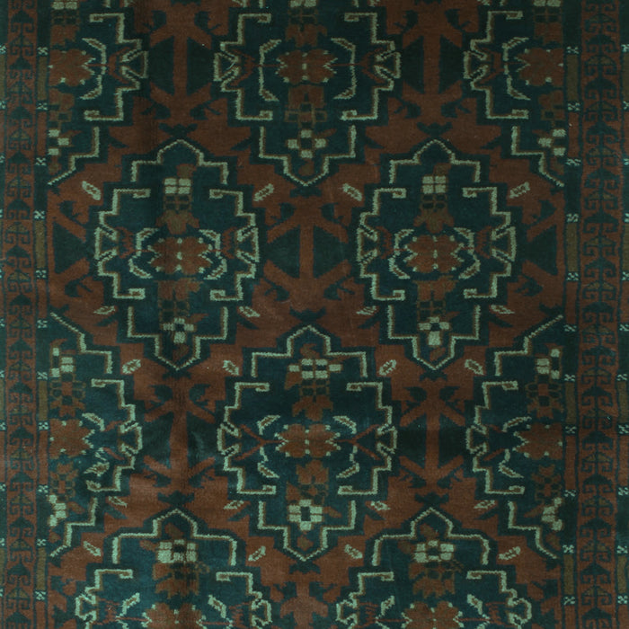 Persian Turquoise Traditional Rug, tr2486turq