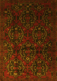 Persian Yellow Traditional Rug, tr2486yw
