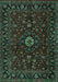 Persian Turquoise Traditional Rug, tr2487turq