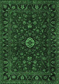 Persian Emerald Green Traditional Rug, tr2487emgrn