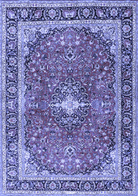 Medallion Blue Traditional Rug, tr2488blu