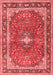 Medallion Red Traditional Area Rugs