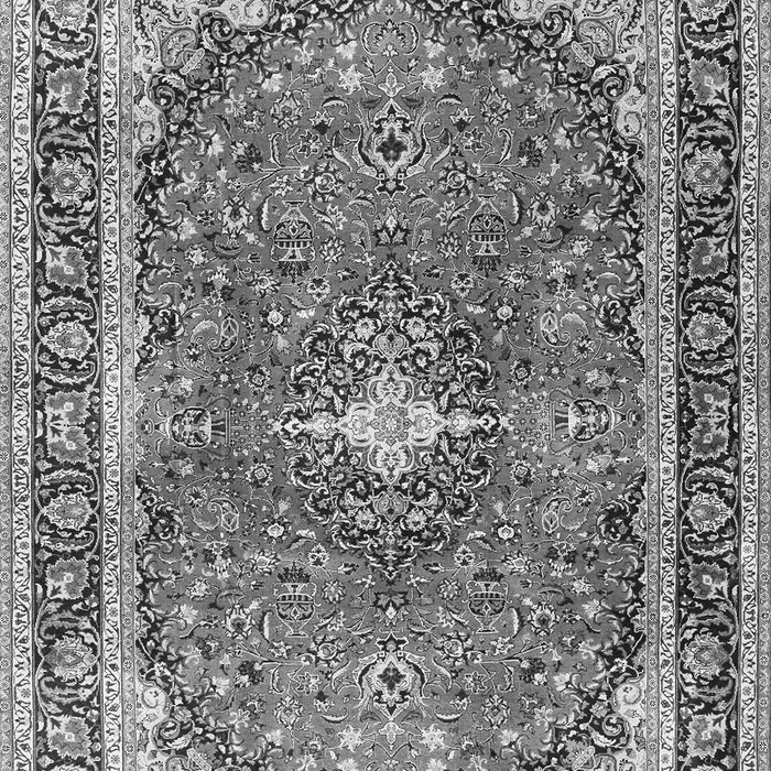 Medallion Gray Traditional Rug, tr2488gry