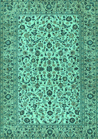 Persian Turquoise Traditional Rug, tr2489turq