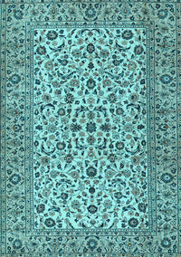 Persian Light Blue Traditional Rug, tr2489lblu